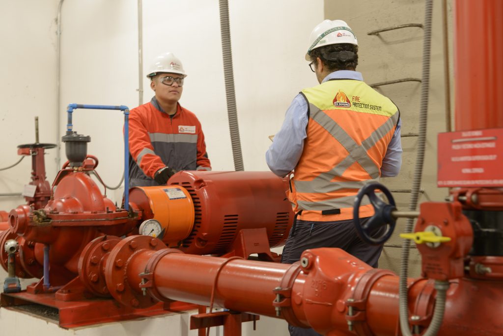 misión, fire protection system