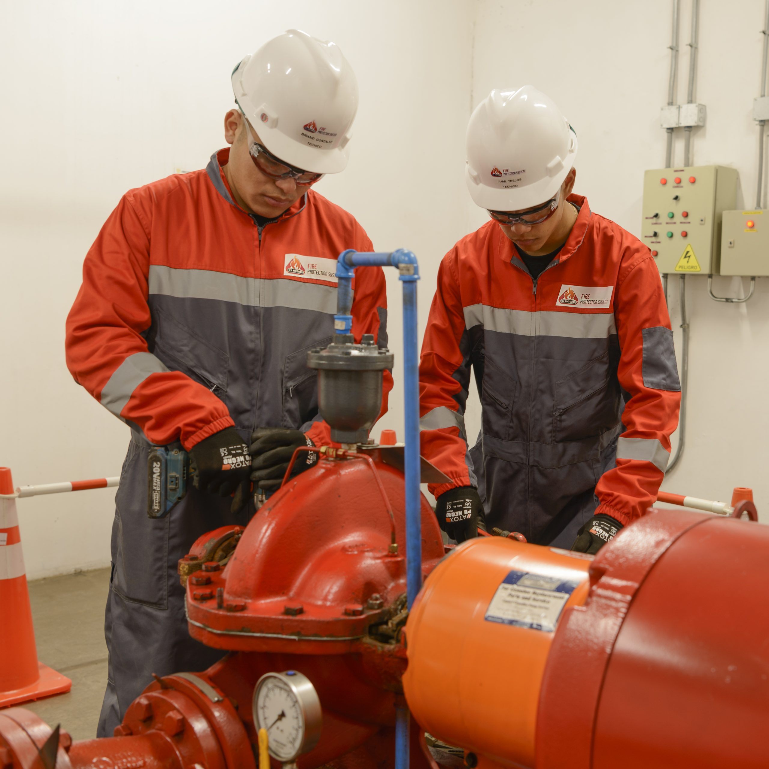 pruebas e inspeccions sistemas incendio