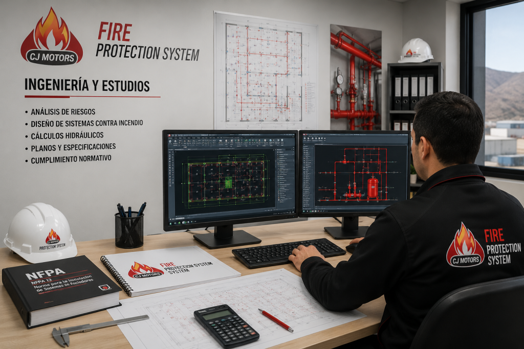 ingenierÍa y estudios-fireprotectionsystem-inicio